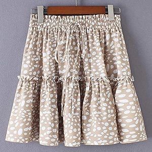 Dotted Tie Skirt